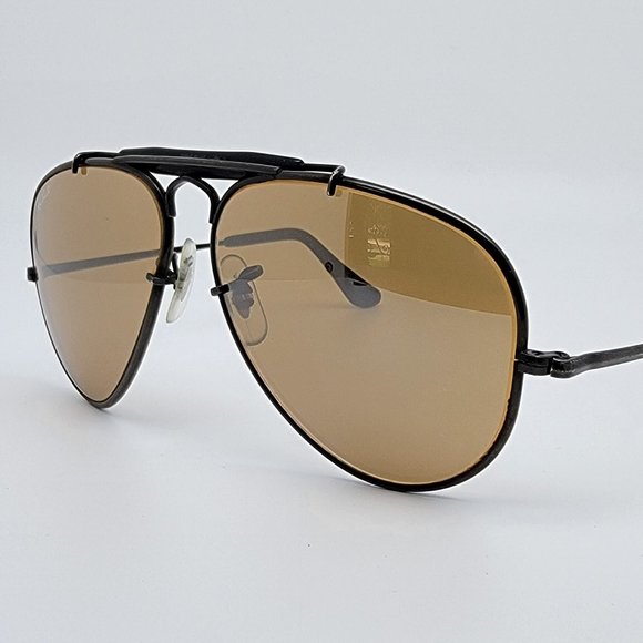 Ray-Ban Other - Ray-Ban B&L W0510 The General Black Chrome Frame RB-50 Lens Sunglasses 58-14